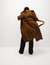 Marks & Spencer "Wool Blend Belted Single Breasted Longline Wrap Coat"